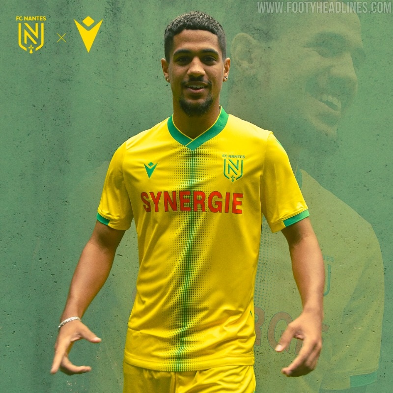 FC Nantes 21 22 Home Kit Released Footy Headlines